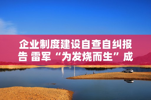 企业制度建设自查自纠报告 雷军“为发烧而生”成文案绝唱，七年小米手机经典文案完整合集！