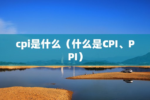 cpi是什么（什么是CPI、PPI）