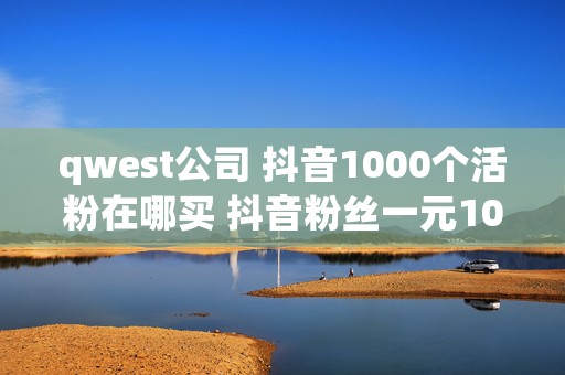 qwest公司 抖音1000个活粉在哪买 抖音粉丝一元1000个不掉粉